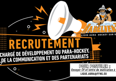 Recrutement chargé communication et para-hockey